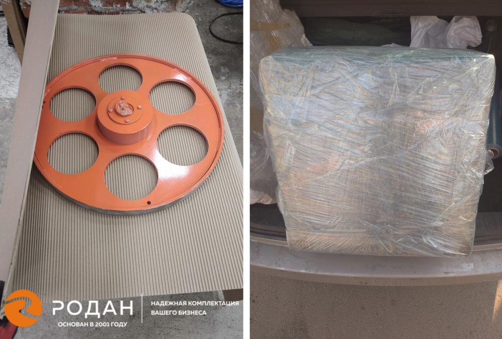 Отправили Шкивы в Рыбинск и Пилы в Канск