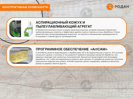 Фрезерный станок с ЧПУ по дереву WoodTec H 2040L