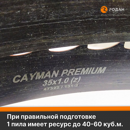 Ленточная пила по дереву Cayman NEO35x1.0x22x3600