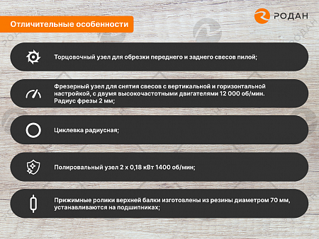 Автоматический кромкооблицовочный станок WoodTec Compact