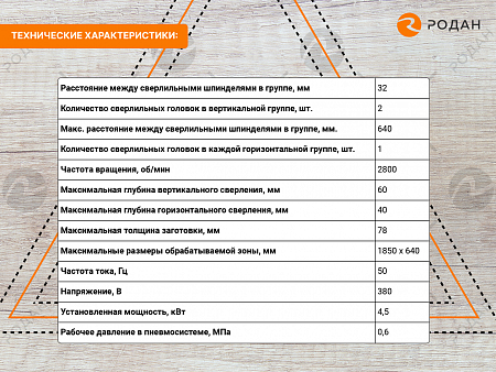 Станок сверлильно-присадочный WoodTec Falcon 3