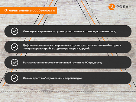 Станок сверлильно-присадочный WoodTec Falcon 3
