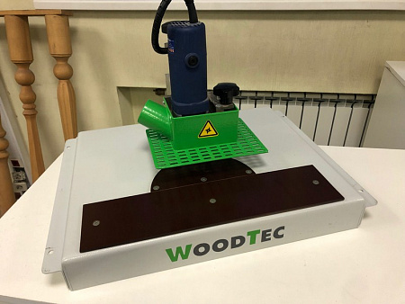 Станок фрезерный для снятия свесов кромочных материалов по пласти WoodTec D2 в Новосибирске - rodan.ru