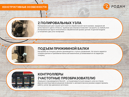 Станок для облицовывания кромок мебельных деталей WoodTec EdgeMatic 600-PUR PRO