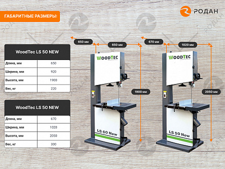 Ленточнопильный станок по дереву WoodTec LS 60 NEW